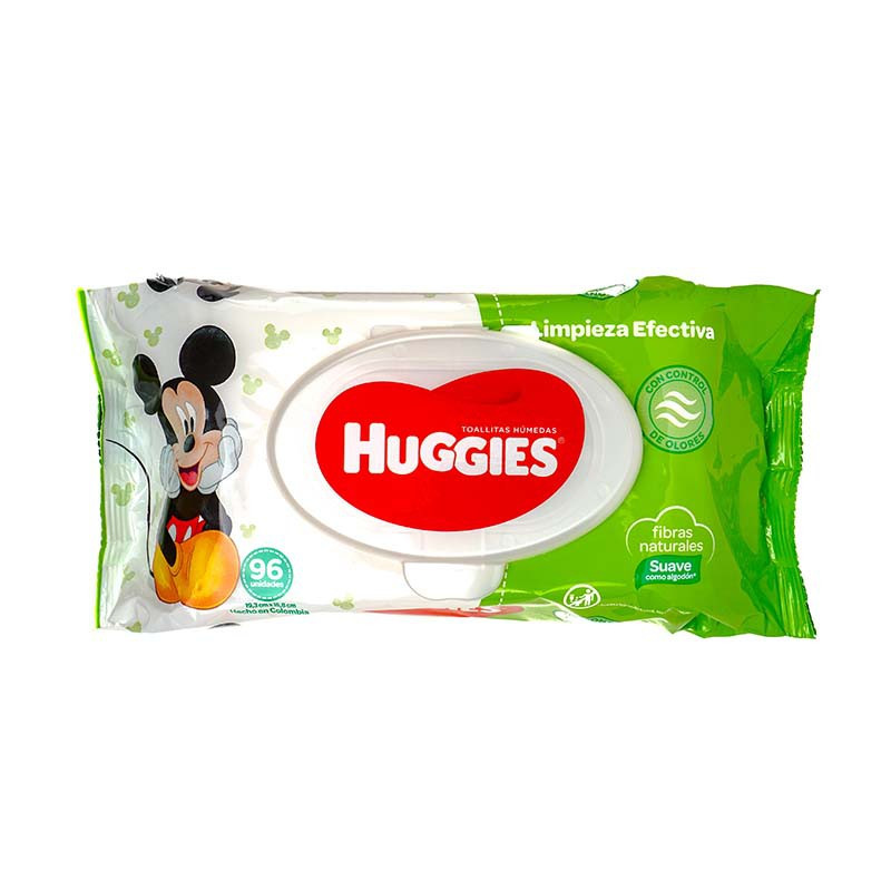 HUGGIES TOALLAS HUMEDAS PURO Y NATURAL X48U. . Tienda Online Anika Farmacia  y Perfumería