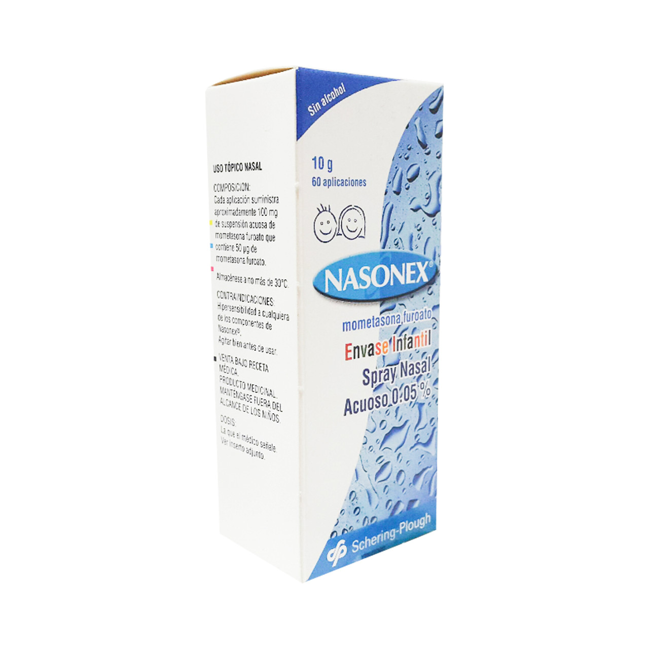 ONLIFE - Tu Farmacia Digital - Catálogo - Nasonex Spray Nasal Infantil x 60  Dosis