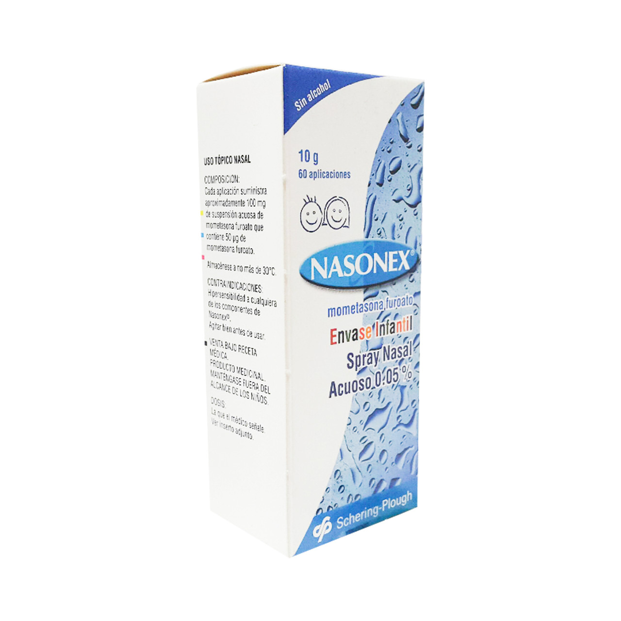 Nasonex 50mcg Spray Nasal Frasco 60 Dosis