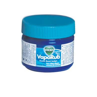 Vick VapoRub 5.26g, 2.82g, 1.33g tarro con 50g de ungüento