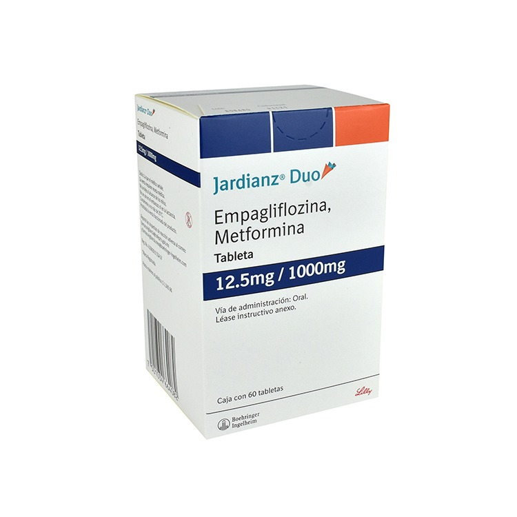 ONLIFE - Tu Farmacia Digital - Catálogo - Jardianz Dúo 12.5MG/1000MG x