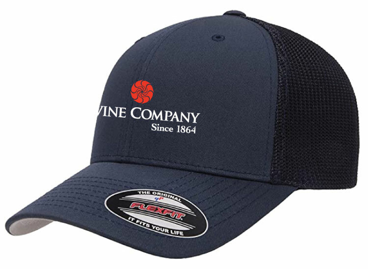 CLASSIC NAVY FLEXFIT TRUCKER CAP NEW! MESH