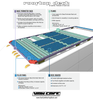 Diagram detailing the components of the van cafe rooftop deck