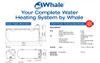 Technical specifications of the Whale Expanse Underfloor Hot Water Heater