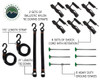 package contents of OVS 270 Passenger Side Awning For Standard Height Vehicles