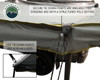 Frame detail of OVS Nomadic Awning 180 - For standard height vehicles