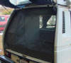 Vanagon Rear Hatch Bug Screen in open hatch