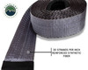 Detail of tow strap synthetic nylon construction