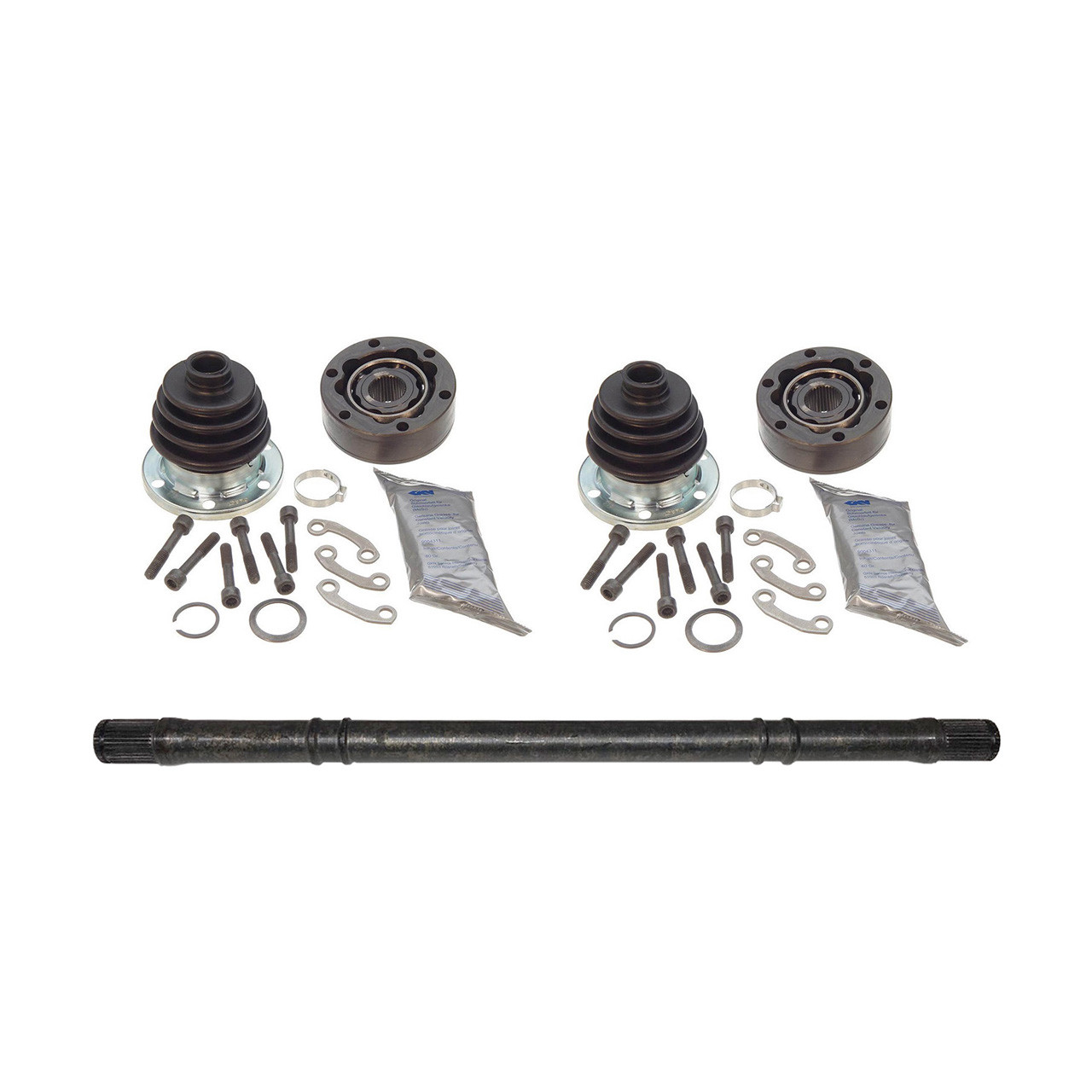 944 CV Axle Kit - German 944 Joints w/NEW Axle for Manual