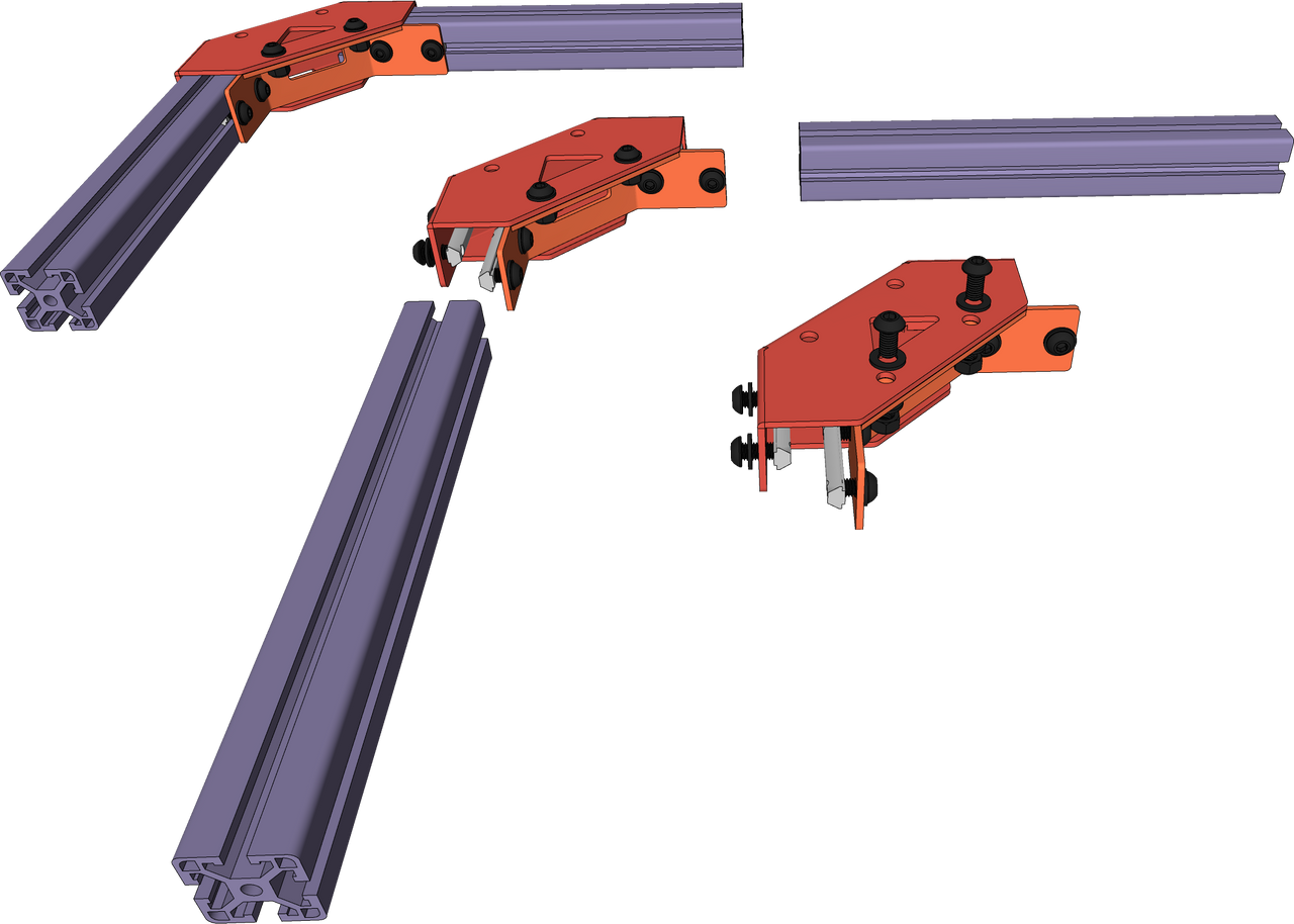 Rooftop Deck Corner Brackets Van Cafe