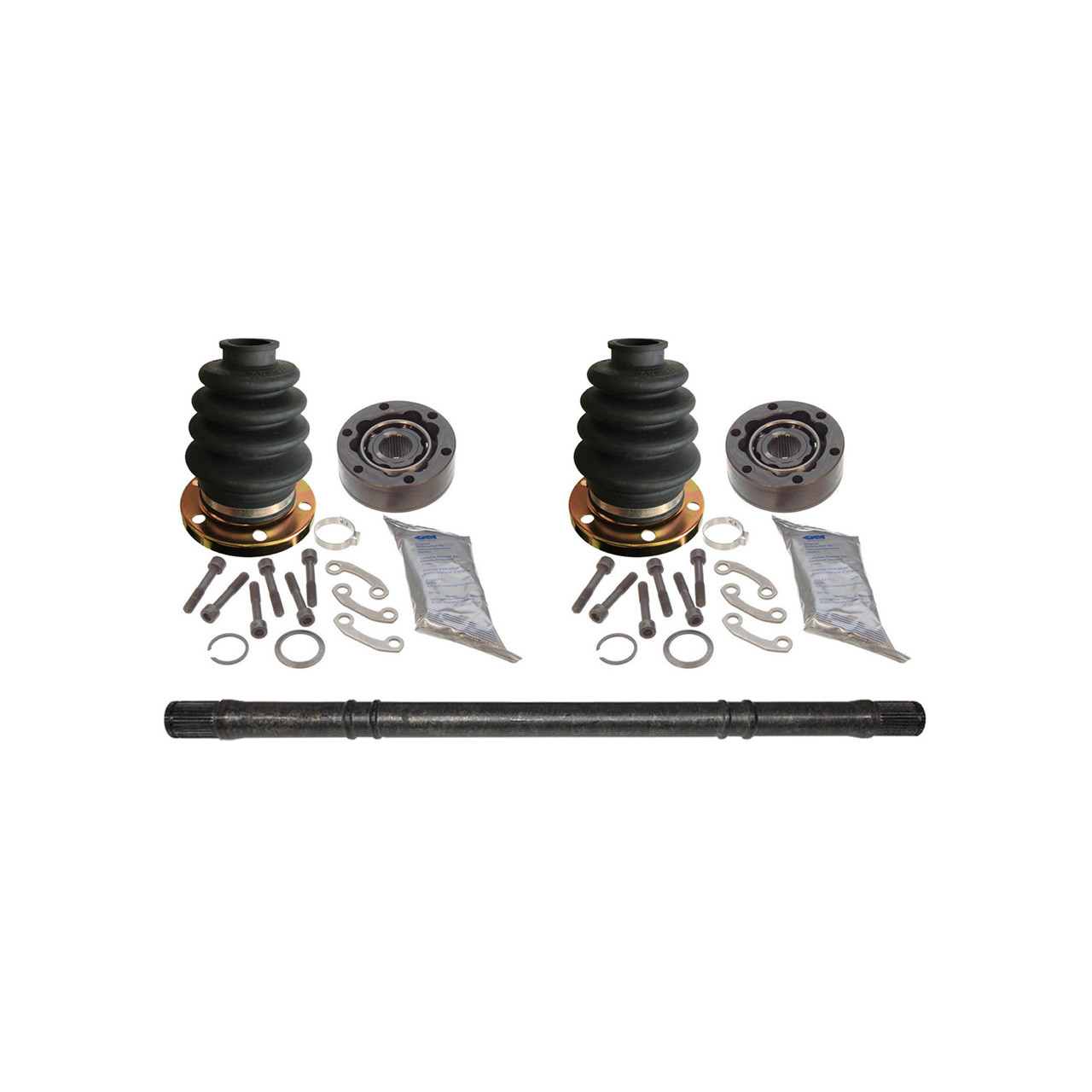 944 CV Axle Kit - German 944 Joints w/NEW Axle and Rockford Boots