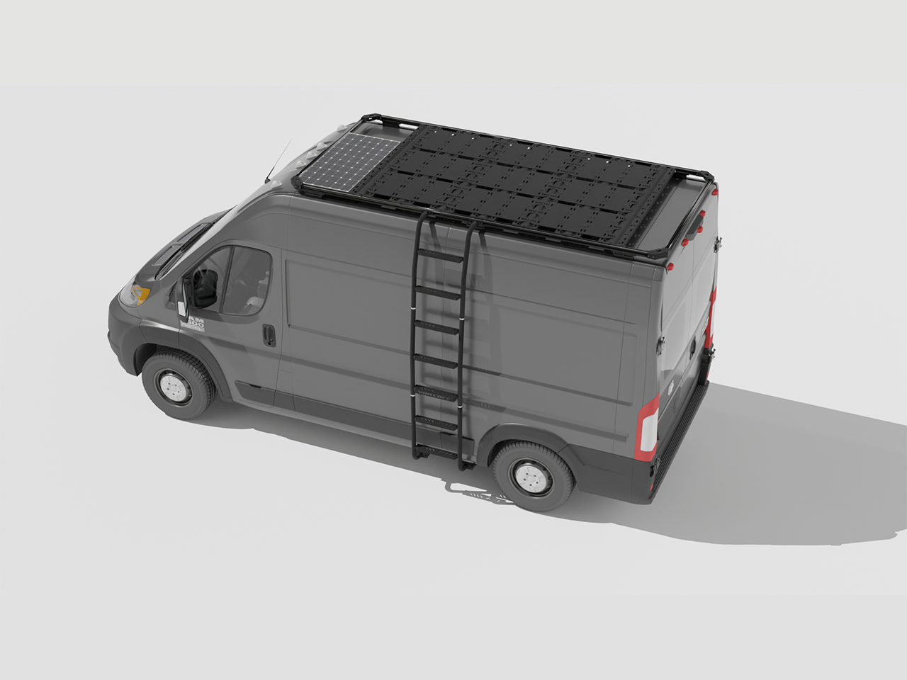 Rooftop Deck: ProMaster Summit Van Cafe