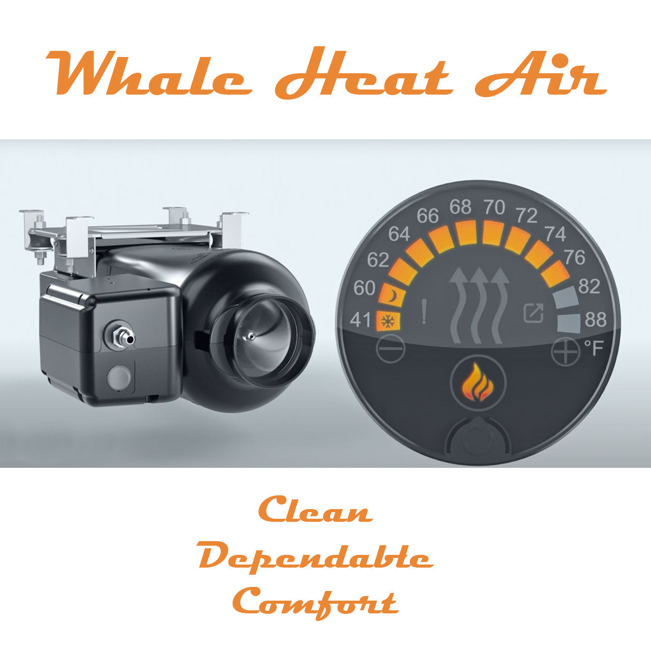 Chauffage au gaz Whale Heat Air 3GT - 3kW