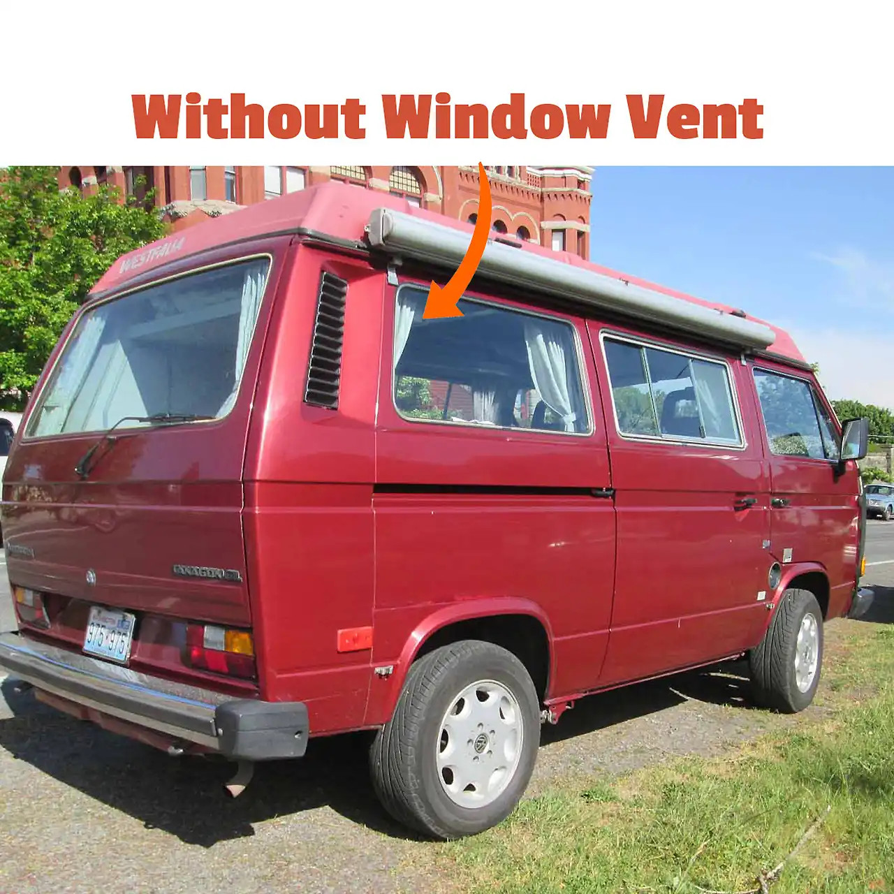 Rear Side Window Glass - Left or Right | Van Cafe