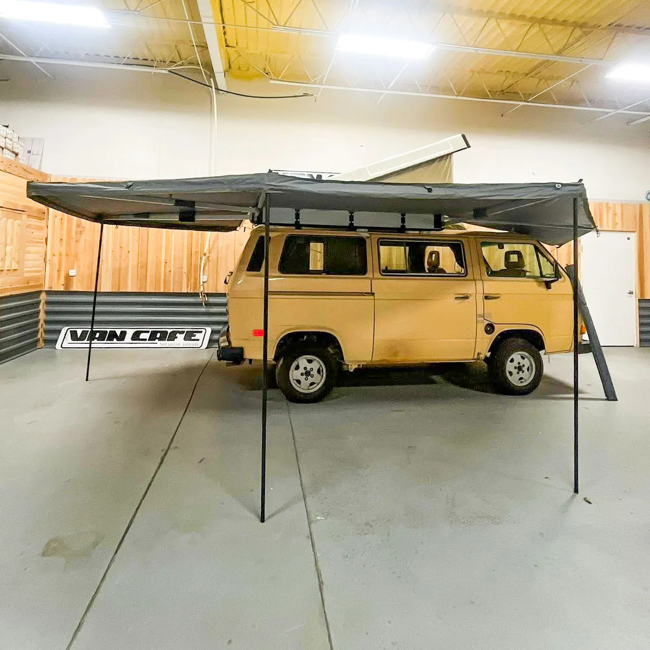 270-Degree Awning Mounting System For Vanagon Westy Van Cafe