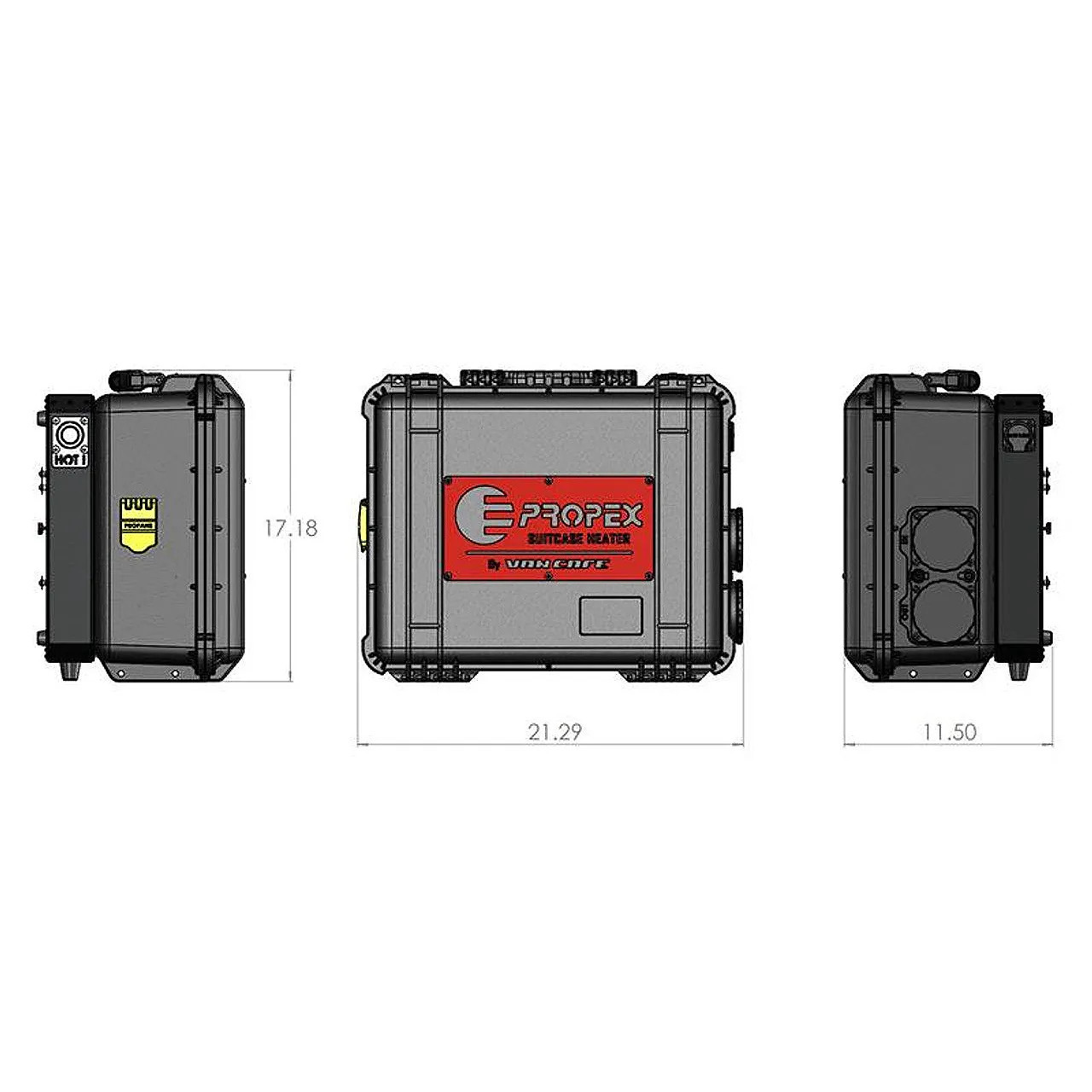 Propex PS2000 Portable Propane Heater Suitcase System for sale at