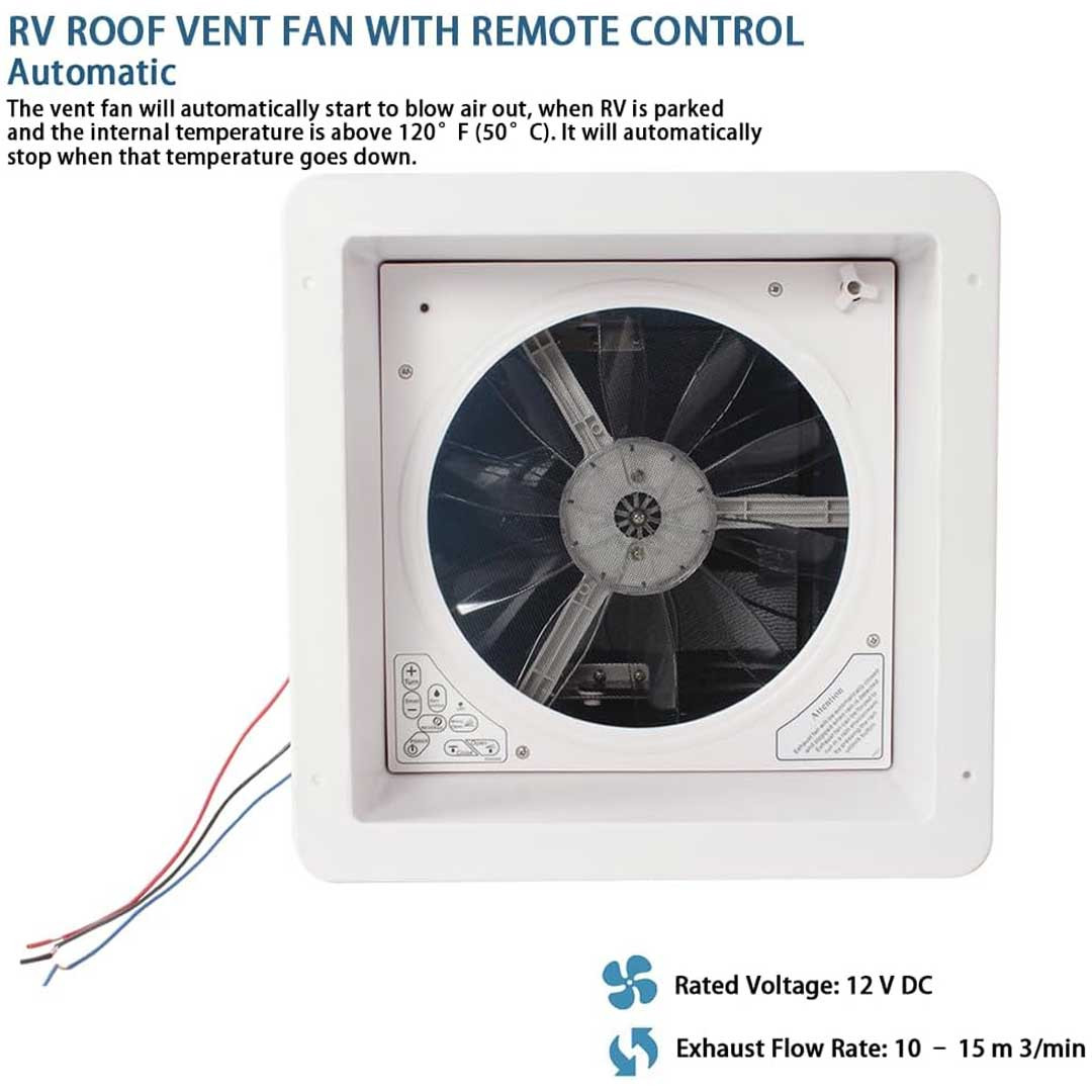 Freedom Campers - 12 Volt Camper Fan