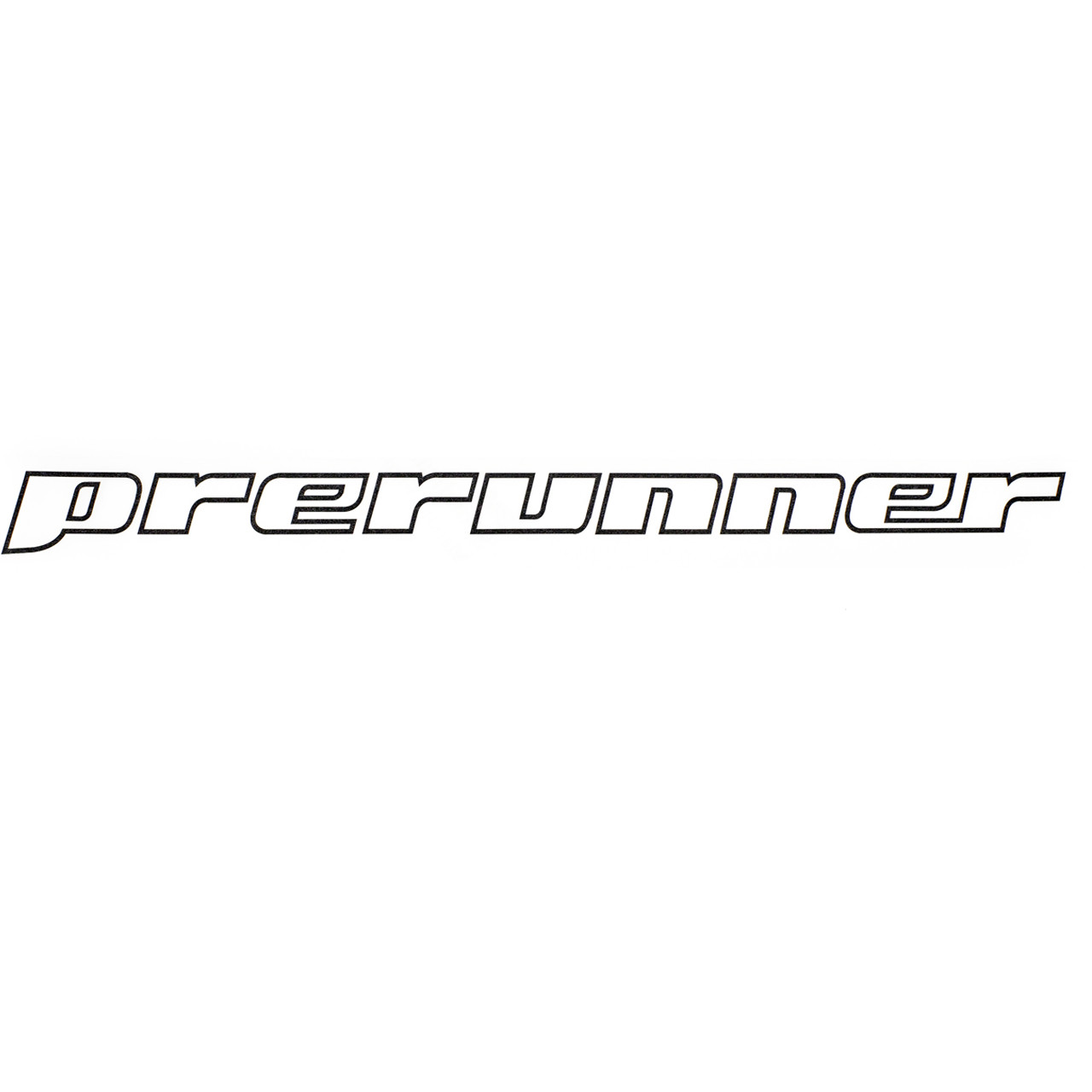 Prerunner Sticker Prerunner Sticker - Black | Van Cafe