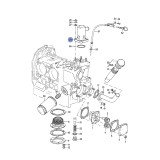 Engine Block Breather Tower with O-ring
