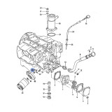 Engine Oil Cooler Pipe Fitting