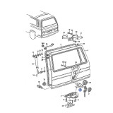 Rear Hatch Lock - Non-Power - Early Rear Hatch Lock - Non-Power - Early
