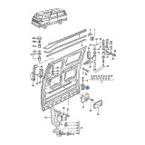 Sliding Door Lower Rear Bumper
