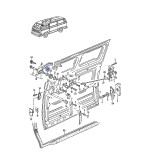 1980-1984 Sliding Door Handle Seal