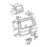 Rear Hatch Tube Grommet - Left Side