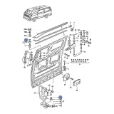 Circlip for Sliding Door Horizontal Front Rollers