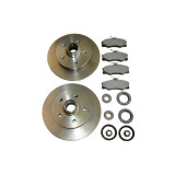 Front brake rotors, pads, wheel bearings for a 1986-91 2WD VW Vanagon