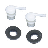 Fuel expansion tank reseal kit for VW Vanagon with two rollover valves and two grommets