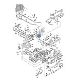 Silicone Coolant Hose - 1.9L Radiator Feed Pipe To Right Lower Bleeder - 1.25"