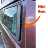 Rear Side Window Glass - Left or Right