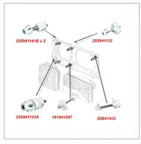 Low Beam Headlight Adjuster Kit - 1986-1991