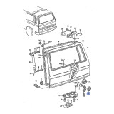 Rear Hatch Lock Seal - 1980-Early 1984