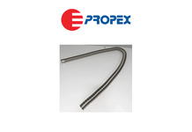 Propex 22mm S/S combustion pipe with End Cap (One Meter Length)