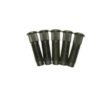 Set of five 45mm press in wheel studs