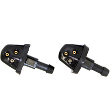 Pair of three-nozzle windshield washer squirters for a VW Vanagon