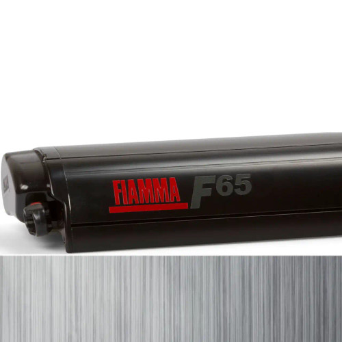 Fiamma F65 Awning 320 10'6" Deep Black Case & Royal Grey Fabric Fiamma F65 Awning 320 10'6" Deep Black Case & Royal Grey Fabric