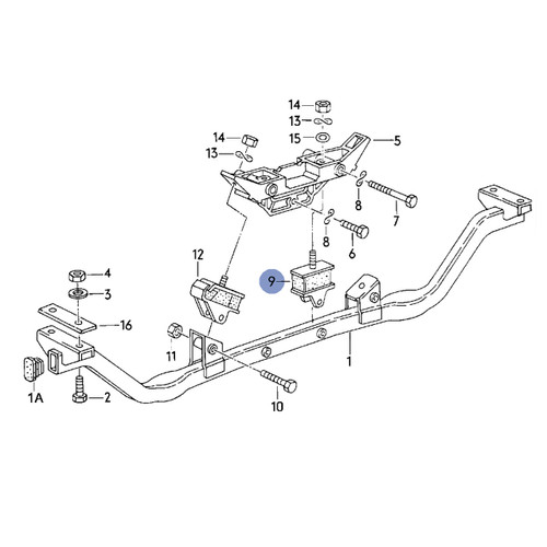 Engine Mount - Inner