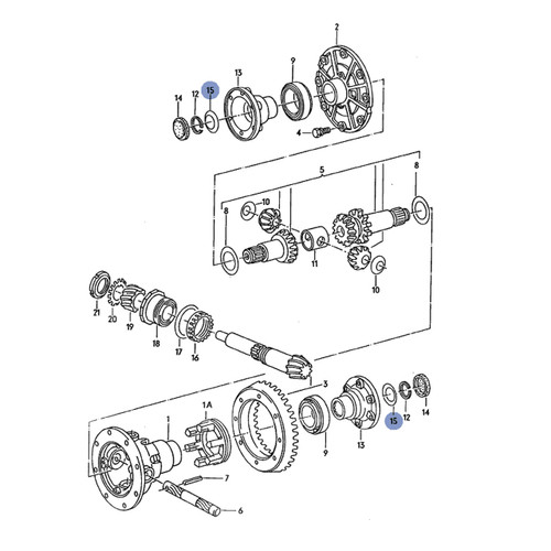 Differential Flange Concave Spring Washer