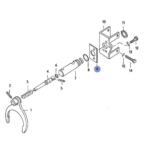 Differential Lock Bracket Spacer Plate
