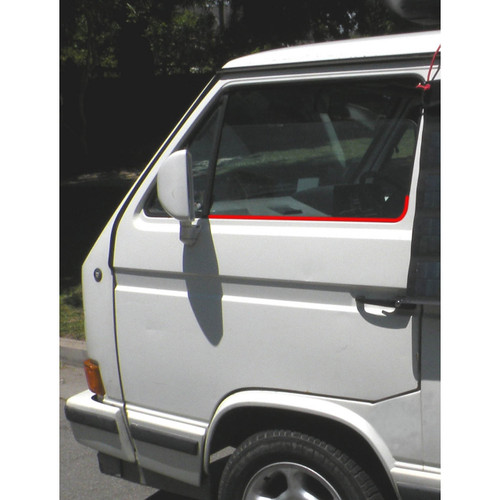 Front Door Window Scraper - Driver Outer/Passenger Inner