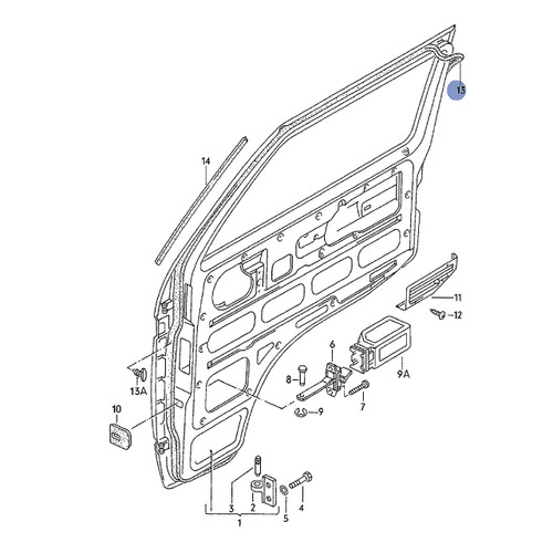 Front Door Weatherstrip Seal