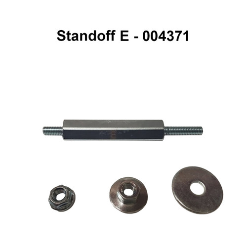 Subaru Conversion Exhaust Standoff "E" with Hardware" with Hardware Subaru Conversion Exhaust Standoff "E" with Hardware" with Hardware