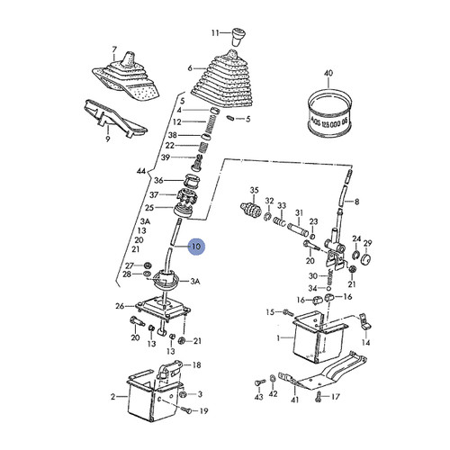 Gear Shift Lever - 14mm