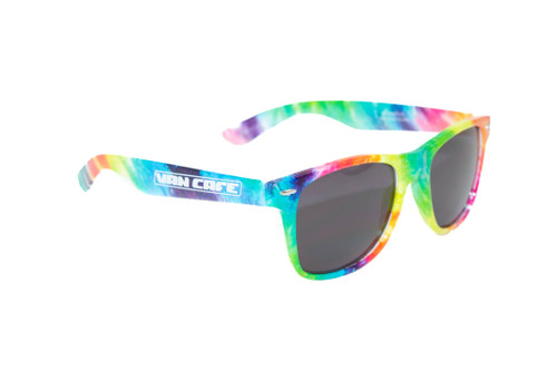 Van Cafe tie-dye sunglasses side view