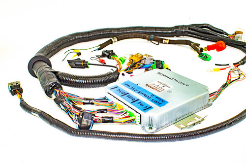 wiring harness converted for use in the rocky mountain westy subaru vanagon conversion