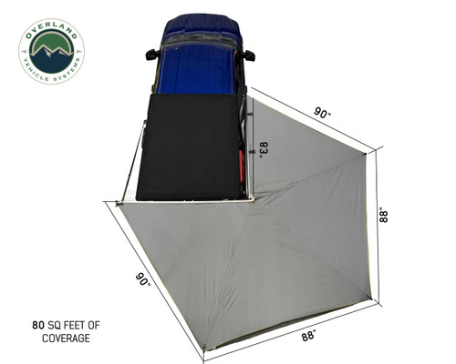 OVS 270 LT Passenger Side Awning For Standard Height Vehicles