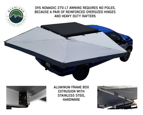 OVS 270 LT Passenger Side Awning For Standard Height Vehicles